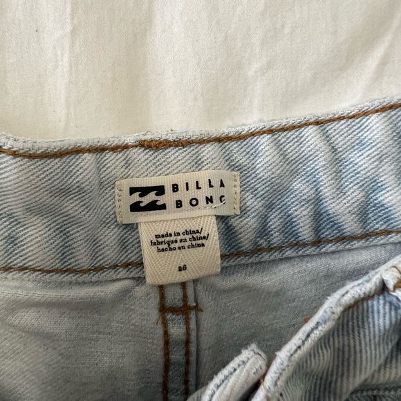 Billabong high waisted denim shorts - Picture 6 of 6